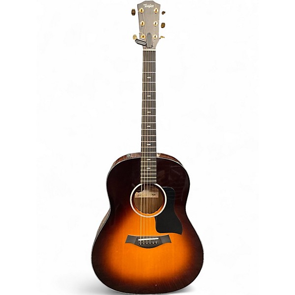 Used Taylor 217e-SB Plus LTD 2 Color Sunburst Acoustic Electric Guitar