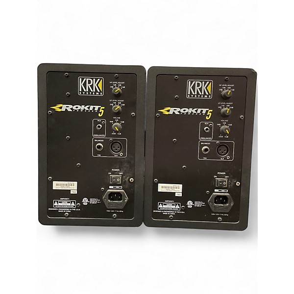 Used KRK ROKIT 5 (PAIR) Powered Monitor