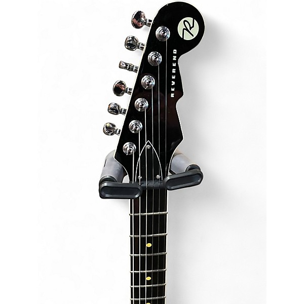 Used Reverend REEVES GABREL SPACEHAWK Black Solid Body Electric Guitar
