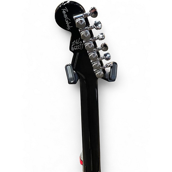 Used Reverend REEVES GABREL SPACEHAWK Black Solid Body Electric Guitar