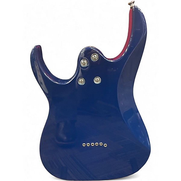 Used Ibanez Gio Ax Blue Burst Solid Body Electric Guitar