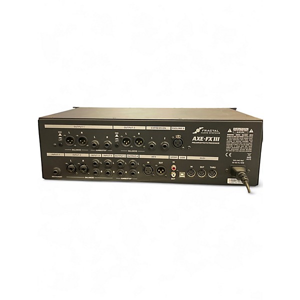 Used Fractal Audio AXE FX III Solid State Guitar Amp Head