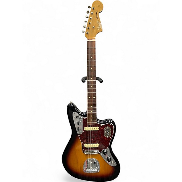 Used Fender Vintera 60s Jaguar Tobacco Burst Solid Body Electric Guitar