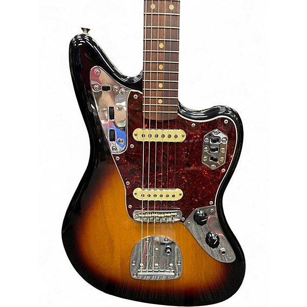 Used Fender Vintera 60s Jaguar Tobacco Burst Solid Body Electric Guitar