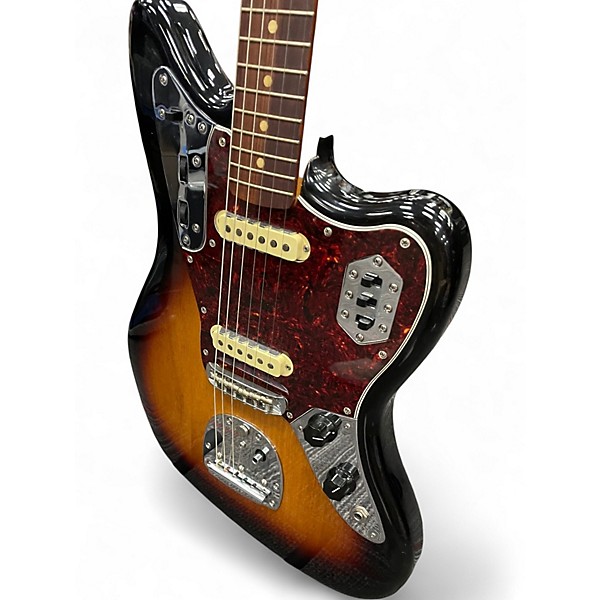 Used Fender Vintera 60s Jaguar Tobacco Burst Solid Body Electric Guitar