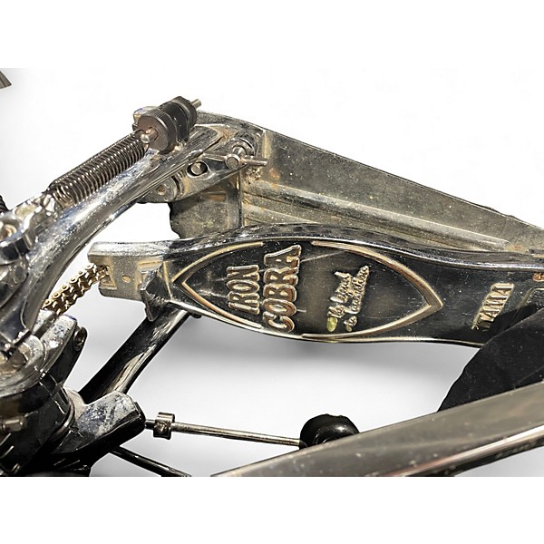 Used TAMA Iron Cobra Limited Edition 900 Series Chrome Double Pedal Double Bass Drum Pedal