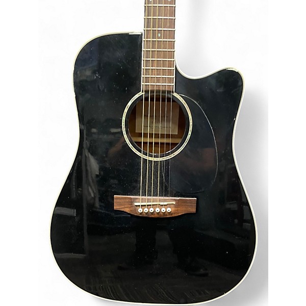 Used Takamine EG341SC black Acoustic Electric Guitar