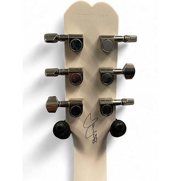 Used 2020s Epiphone JOAN JETT WHITE Solid Body Electric Guitar