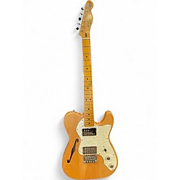Used Squier Classic Vibe 70s Thinline Telecaster Natural Hollow Body Electric Guitar