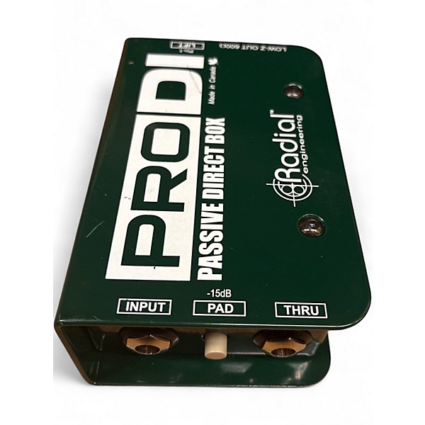 Used Radial Engineering PRO DI PASSIVE DIRECT BOX Direct Box