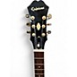Used Epiphone Dot Deluxe Flametop Vintage Sunburst Hollow Body Electric Guitar