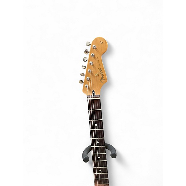 Used Fender deluxe series stratocaster 2 Color Sunburst Solid Body Electric Guitar