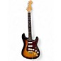 Used Fender deluxe series stratocaster 2 Color Sunburst Solid Body Electric Guitar