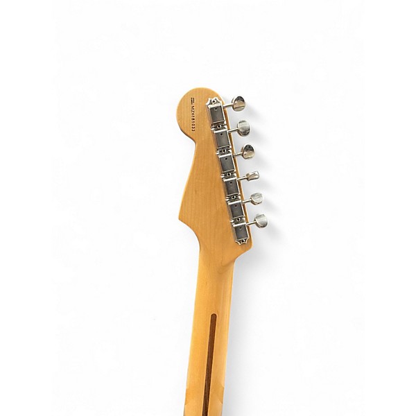 Used Fender deluxe series stratocaster 2 Color Sunburst Solid Body Electric Guitar