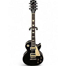 Used 2022 Gibson Les Paul Classic Black Solid Body Electric Guitar
