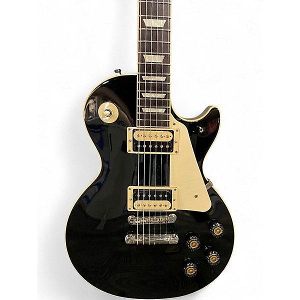 Used 2022 Gibson Les Paul Classic Black Solid Body Electric Guitar