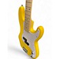 Used Squier Sonic Precision Yellow Electric Bass Guitar