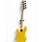 Used Squier Sonic Precision Yellow Electric Bass Guitar