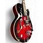 Used Ibanez AF75 Trans Red Hollow Body Electric Guitar