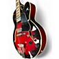 Used Ibanez AF75 Trans Red Hollow Body Electric Guitar