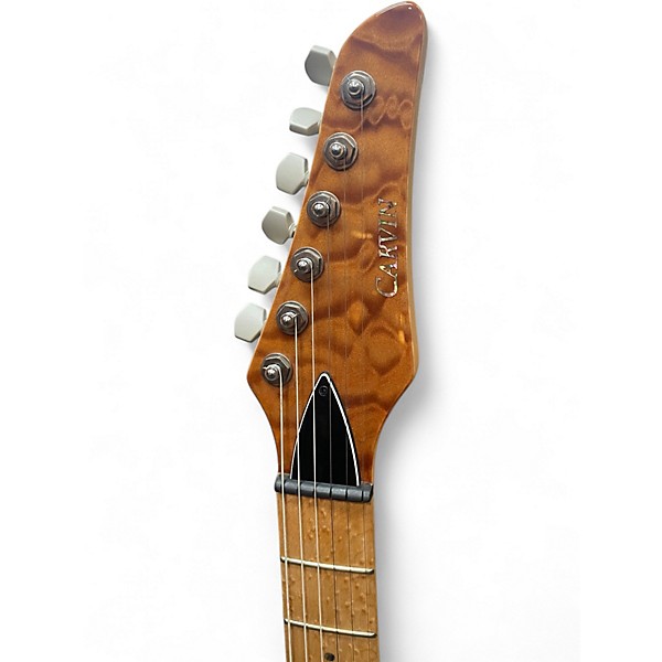 Used Carvin DC127 Violin Antique, CURLY Solid Body Electric Guitar