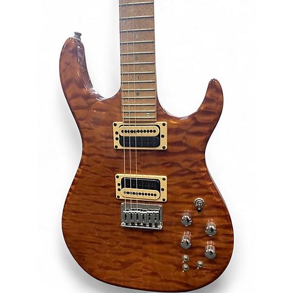 Used Carvin DC127 Violin Antique, CURLY Solid Body Electric Guitar
