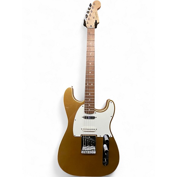 Used Squier nashville stratocaster gold Solid Body Electric Guitar