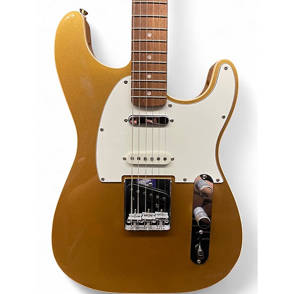Used Squier nashville stratocaster gold Solid Body Electric Guitar