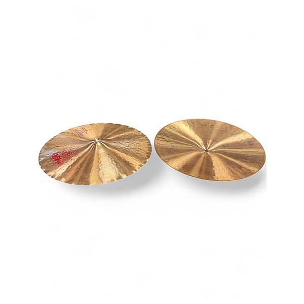 Used Paiste 17in 2002 17” Highhat Pair Cymbal