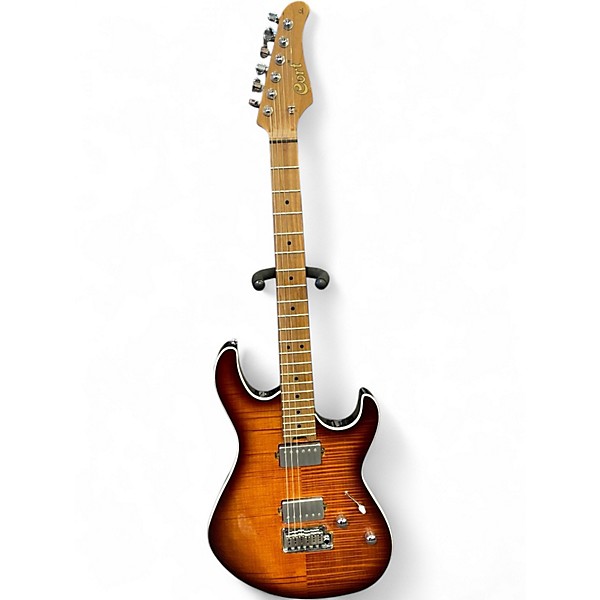 Used Cort G290 FAT II Antique Violin Burst Solid Body Electric Guitar