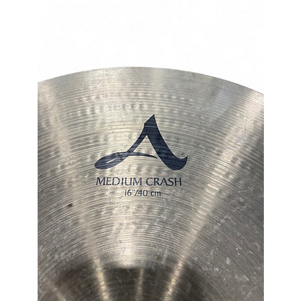 Used Zildjian 16in A Series Medium Crash Cymbal
