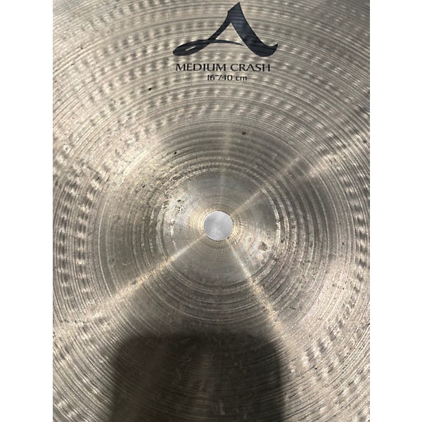 Used Zildjian 16in A Series Medium Crash Cymbal