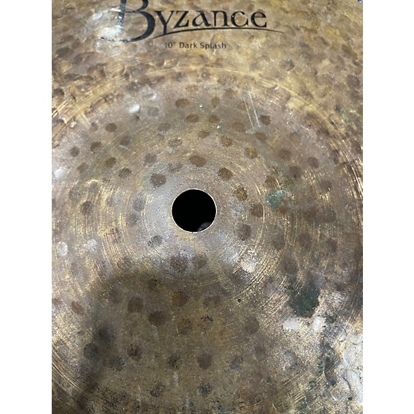 Used MEINL 10in Byzance Dark Splash Cymbal