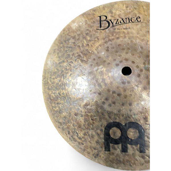 Used MEINL 10in Byzance Dark Splash Cymbal