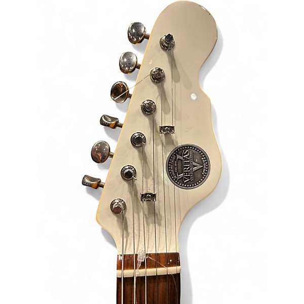 Used Veritas Portlander Shoreline White Solid Body Electric Guitar