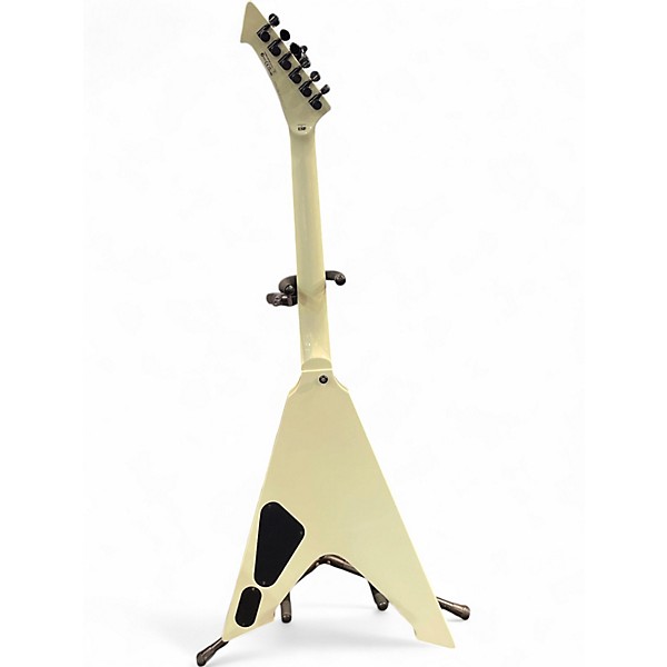 Used ESP LTD James Hetfield Vulture Olympic White Solid Body Electric Guitar