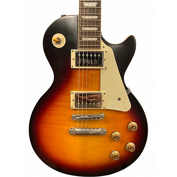 Used Epiphone 1959 Reissue Les Paul Standard 3 Color Sunburst Solid Body Electric Guitar