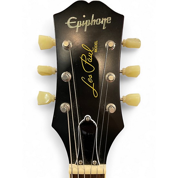 Used Epiphone 1959 Reissue Les Paul Standard 3 Color Sunburst Solid Body Electric Guitar