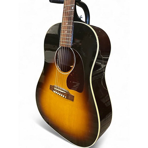 Used Gibson J45 Standard VINTAGE BURST Acoustic Electric Guitar