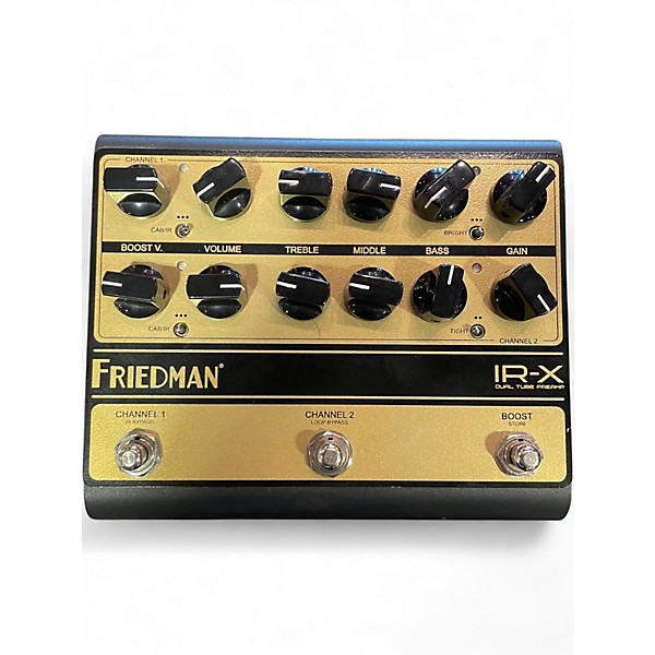 Used Friedman IR-X Dual-Tube Preamp DI+IR Dual-Channel Guitar Preamp