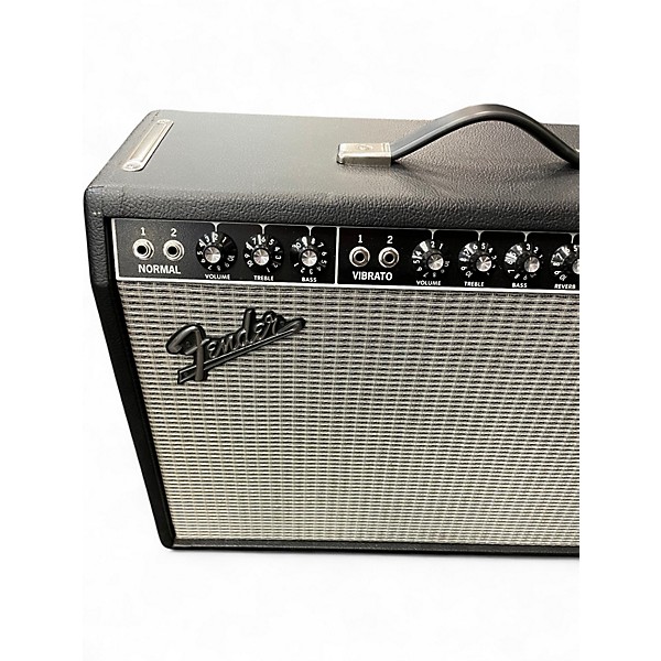 Used Fender 1965 Reissue Deluxe Reverb 22W 1x12 Tube Guitar Combo Amp