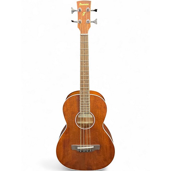 Used Ibanez PNB14E Mahogany Acoustic Bass Guitar