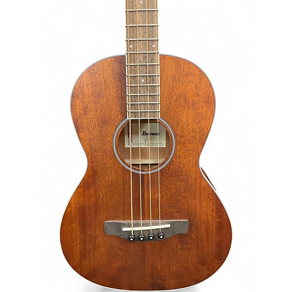 Used Ibanez PNB14E Mahogany Acoustic Bass Guitar