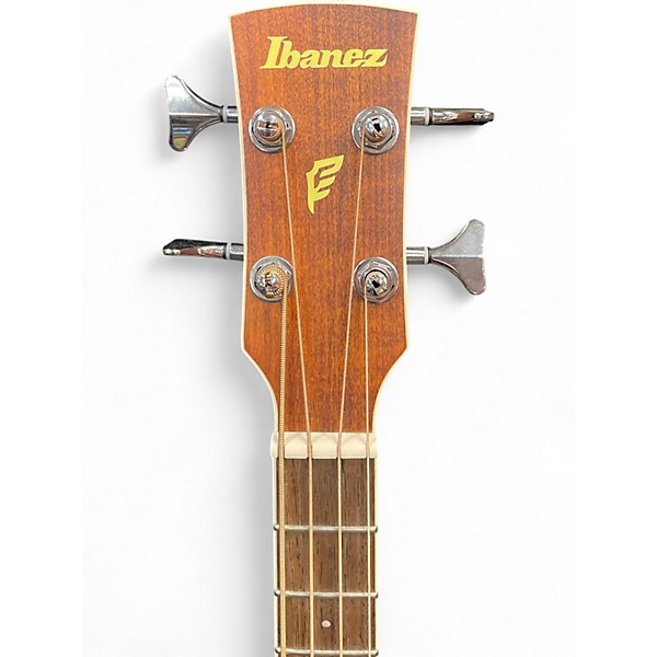 Used Ibanez PNB14E Mahogany Acoustic Bass Guitar