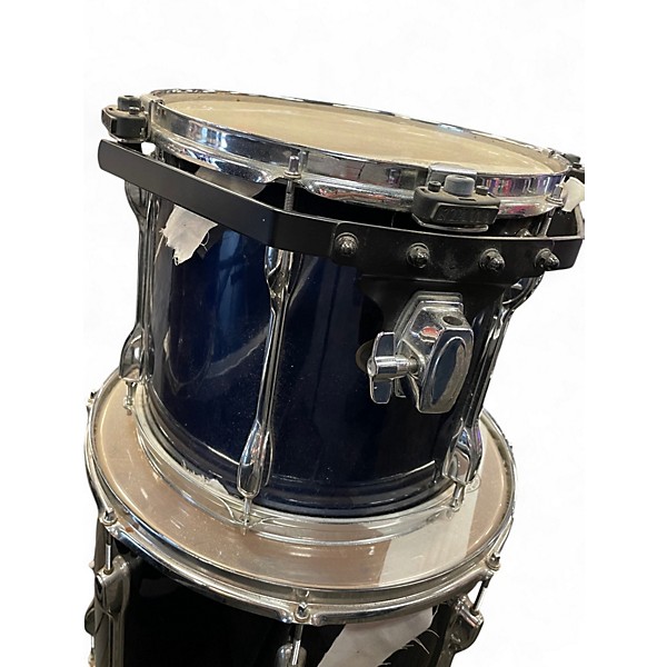 Used TAMA 5 Piece Rockstar Dark Blue Drum Kit