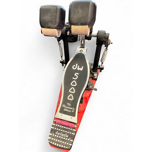 Used DW 5000 Series Double Double Bass Drum Pedal