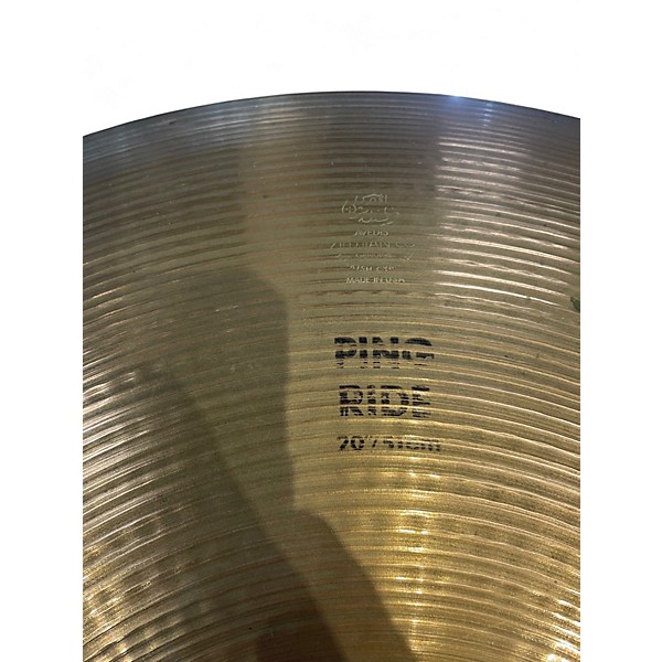 Used Zildjian 20in Ping Ride Cymbal
