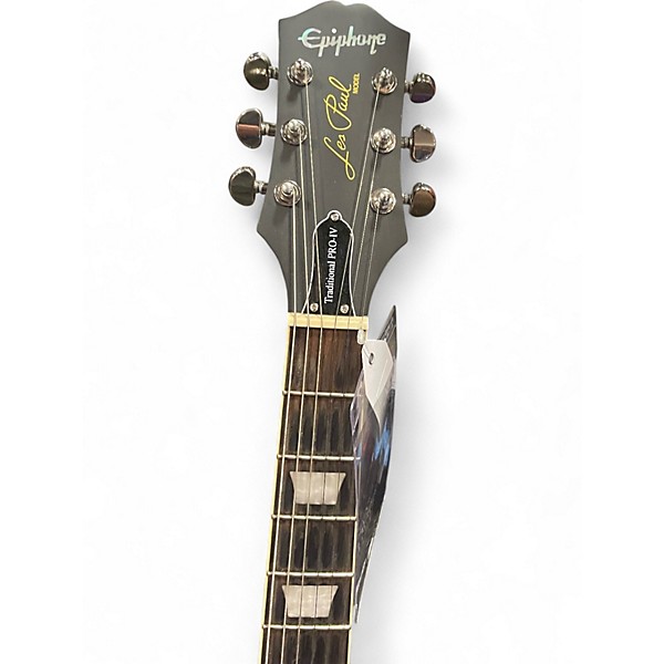 Used Epiphone Les Paul Traditional Pro IV 2 Color Sunburst Solid Body Electric Guitar