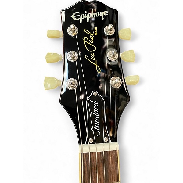 Used Epiphone Les Paul Standard 2 Color Sunburst Solid Body Electric Guitar