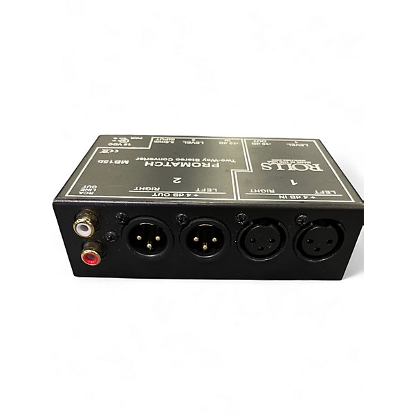 Used Rolls MB15b ProMatch Two-Way Stereo Converter Microphone Preamp